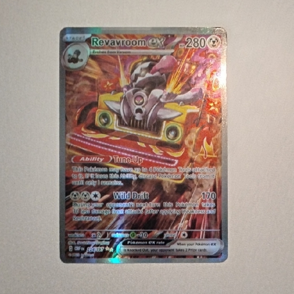 Revavroom EX Pokémon Card